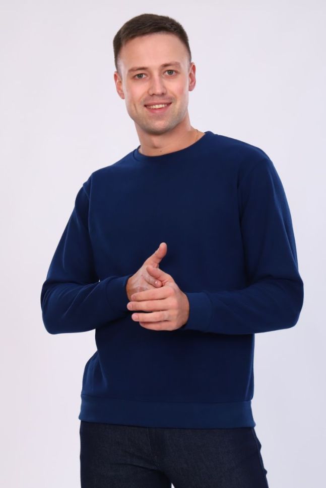 Свитшот мужской 17592 синий