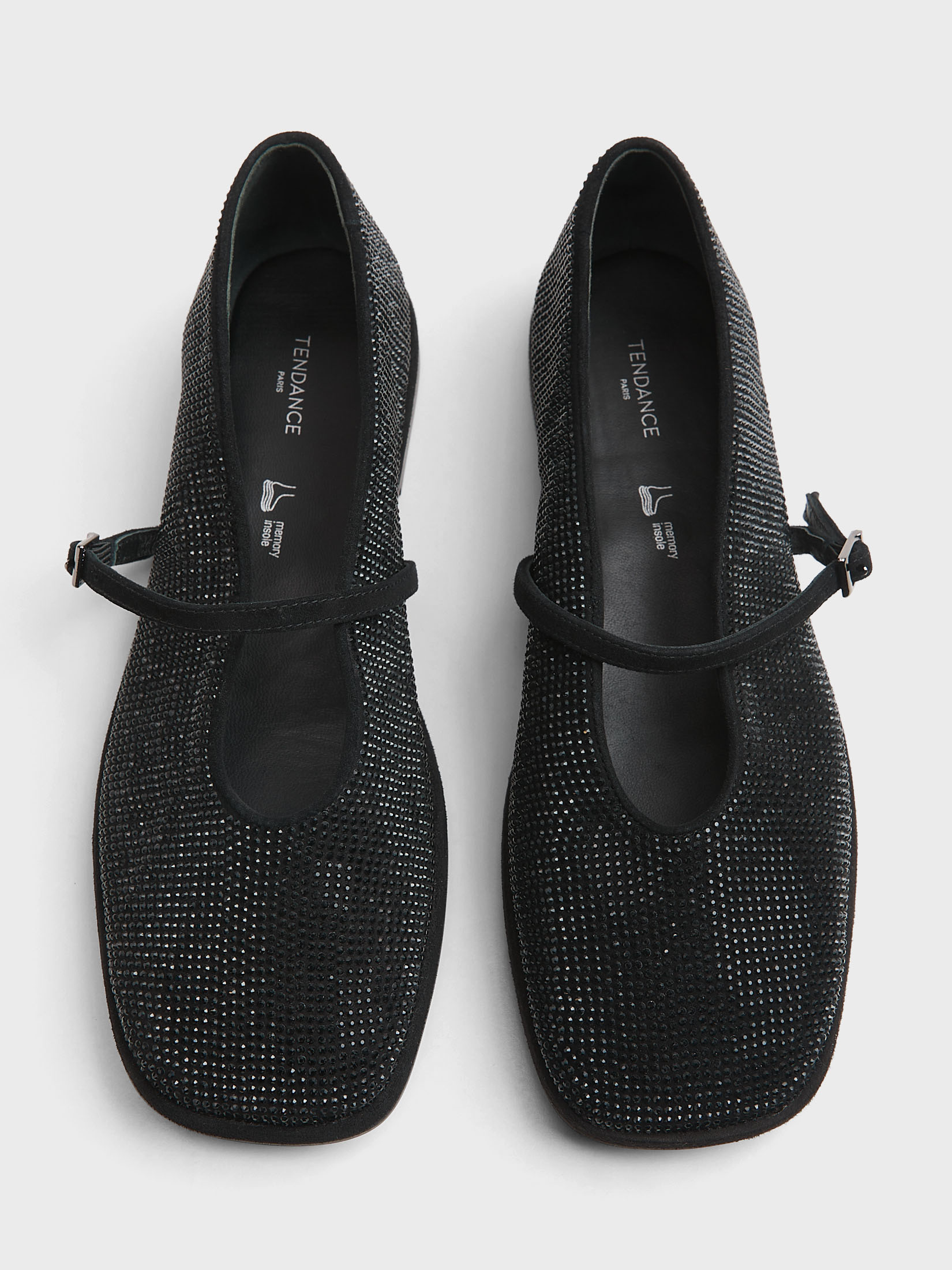 Балетки мэри-джейн TENDANCE 4462518, черный