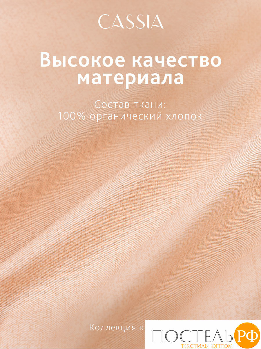 CASSIA АЙЛА Простыня на резинке 160х200+30, 1 пр., хл./сатин