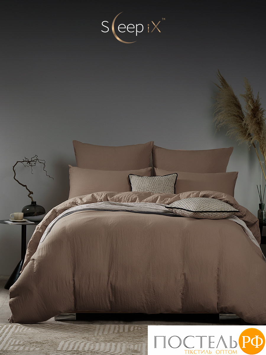 SleepiX ЮКО кор. Простыня на резинке 160х200+25, 1пр., 60%полимодал, 40%бамб. волокно