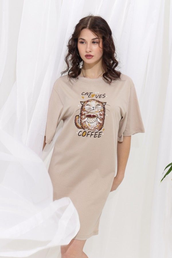 Туника женская 21593 какао