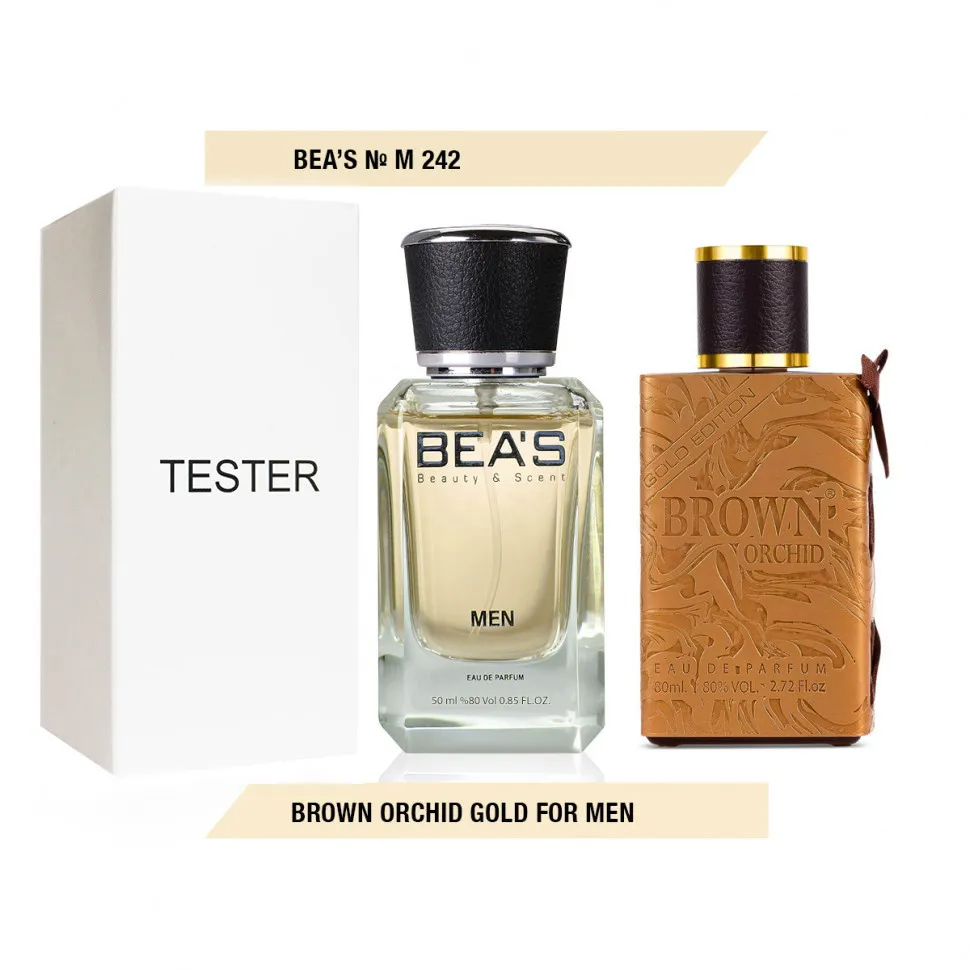 Тестер Beas Brown Orchid Gold for men 50 ml арт. M 242 (без коробки)