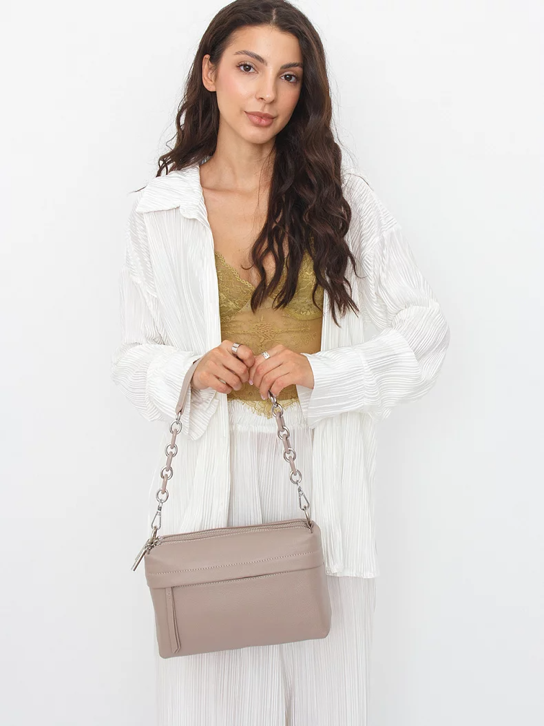 Сумка 8615R beige Polina&Eiterou