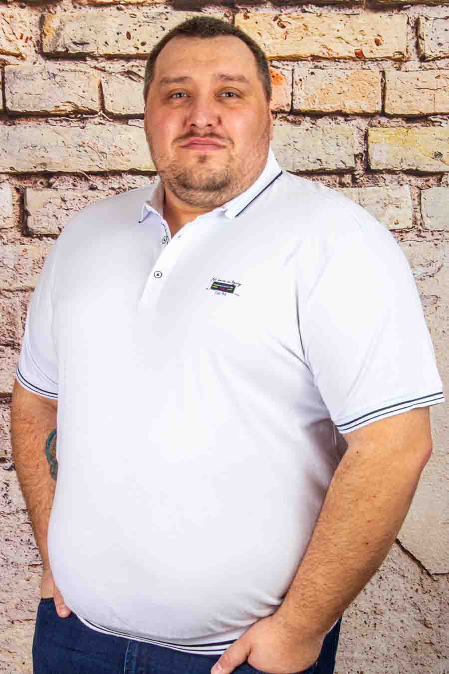 Футболка 2478ВВ белый CAHOTER