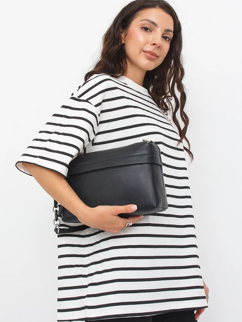 Сумка 8615R black Polina&Eiterou