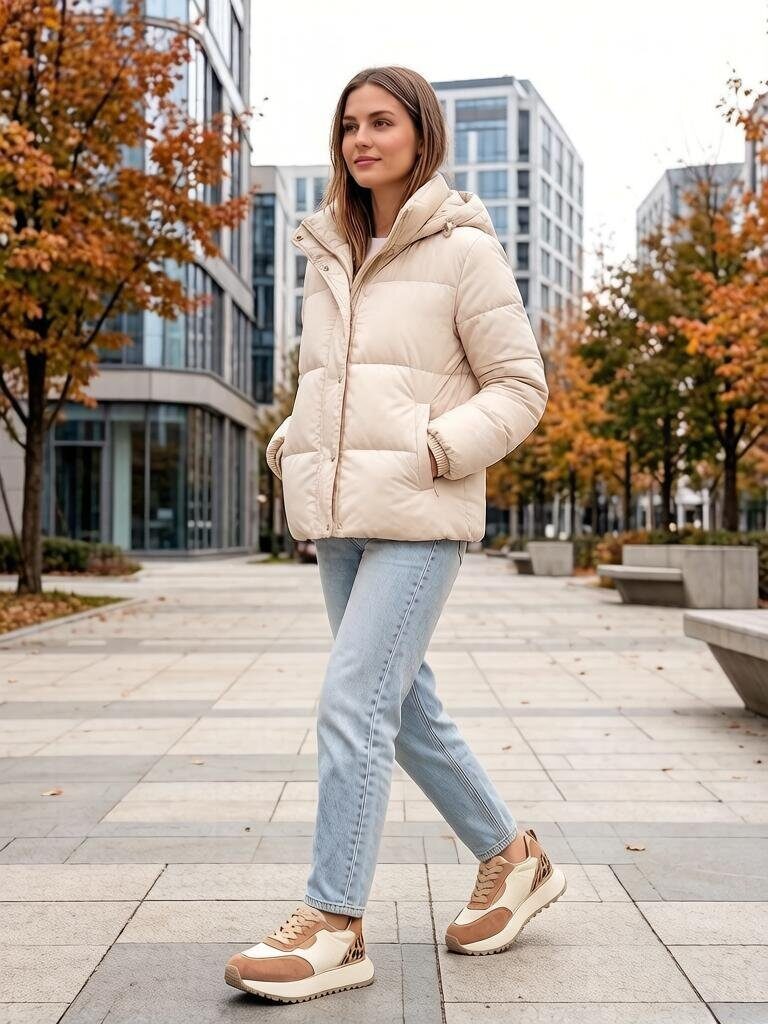 04-PDJ96-1 BEIGE/LT. BEIGE Кроссовки демисезонные женские (натуральная замша, натуральная кожа, текстиль)