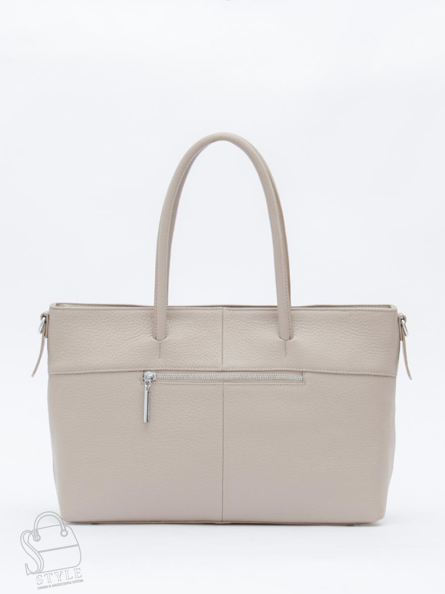 Сумка женская кожаная 1040C beige Polina&Eiterou
