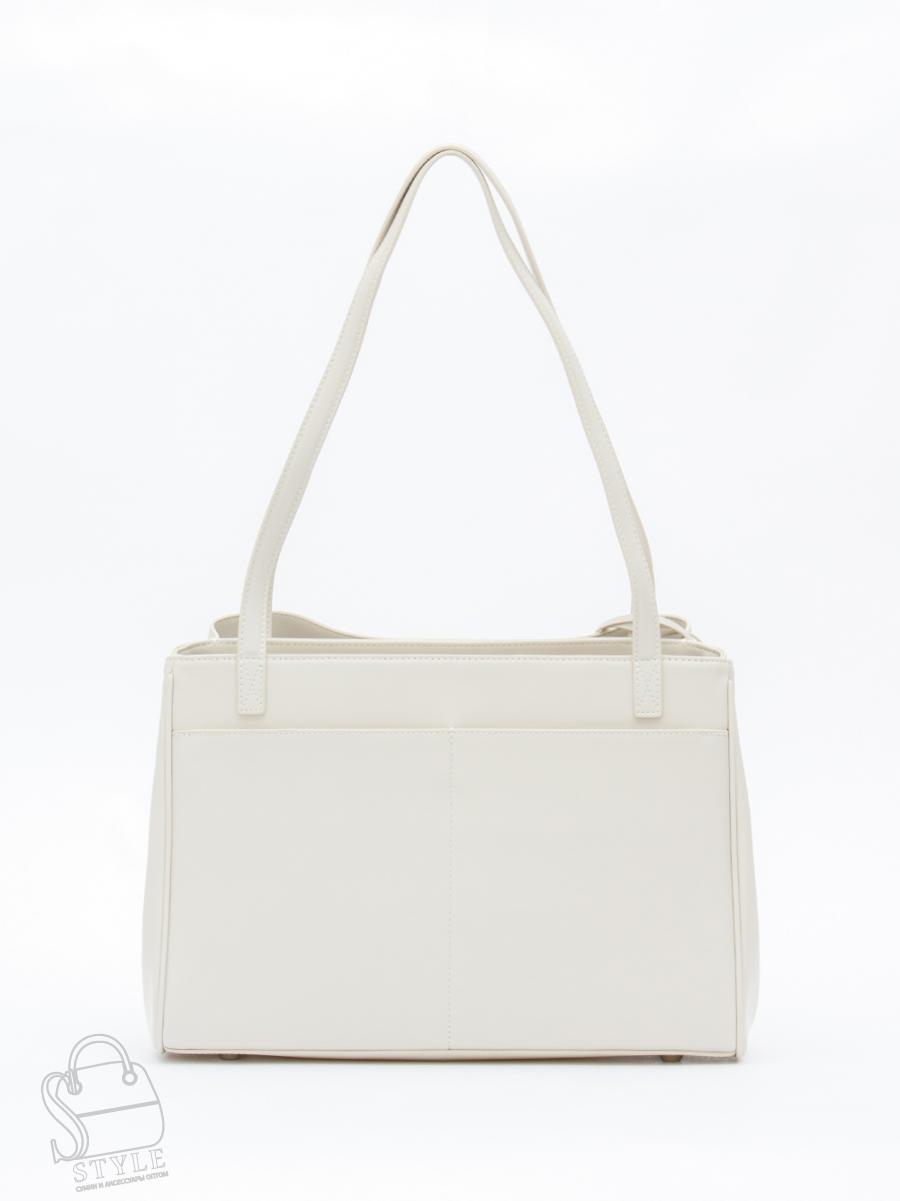 Сумка женская кожаная 9008M beige Polina&Eiterou
