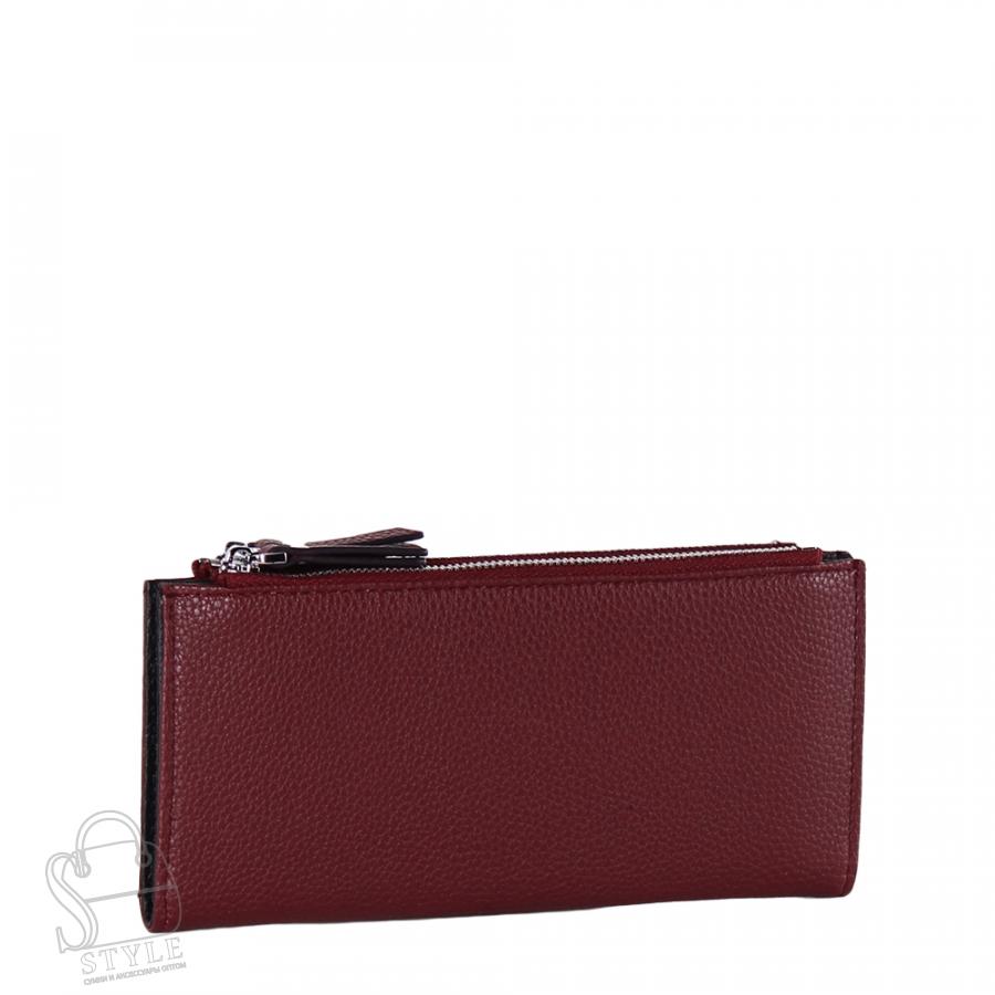 Женский кошелек 1701BG wine red S-Style/30