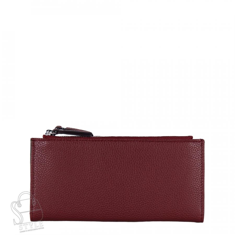 Женский кошелек 1701BG wine red S-Style/30