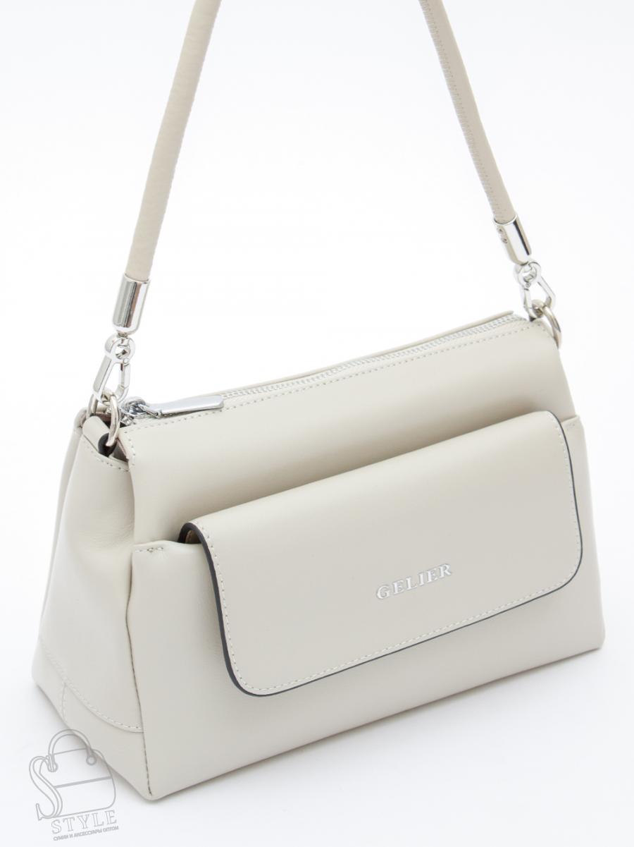 Сумка женская кожаная 11201VG beige Vitelli Grassi