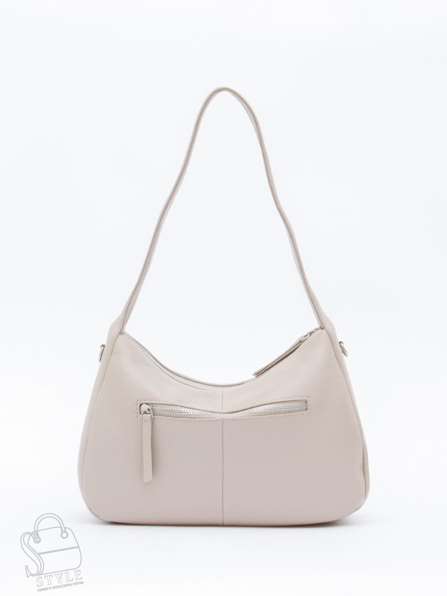 Сумка женская кожаная 6041L beige Polina&Eiterou