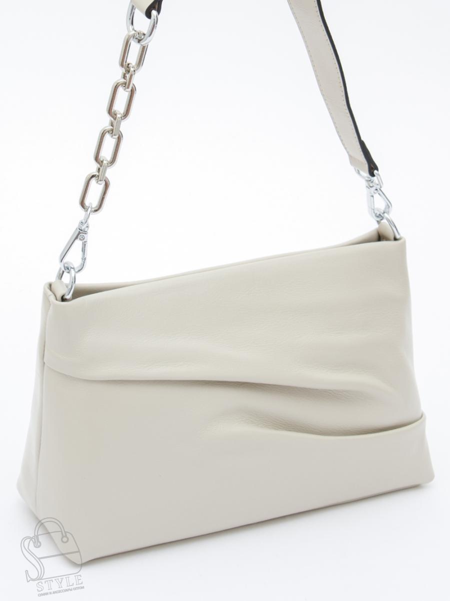 Сумка женская кожаная 7796VG beige Vitelli Grassi