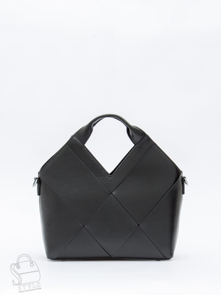 Сумка женская кожаная 6606VG black Vitelli Grassi