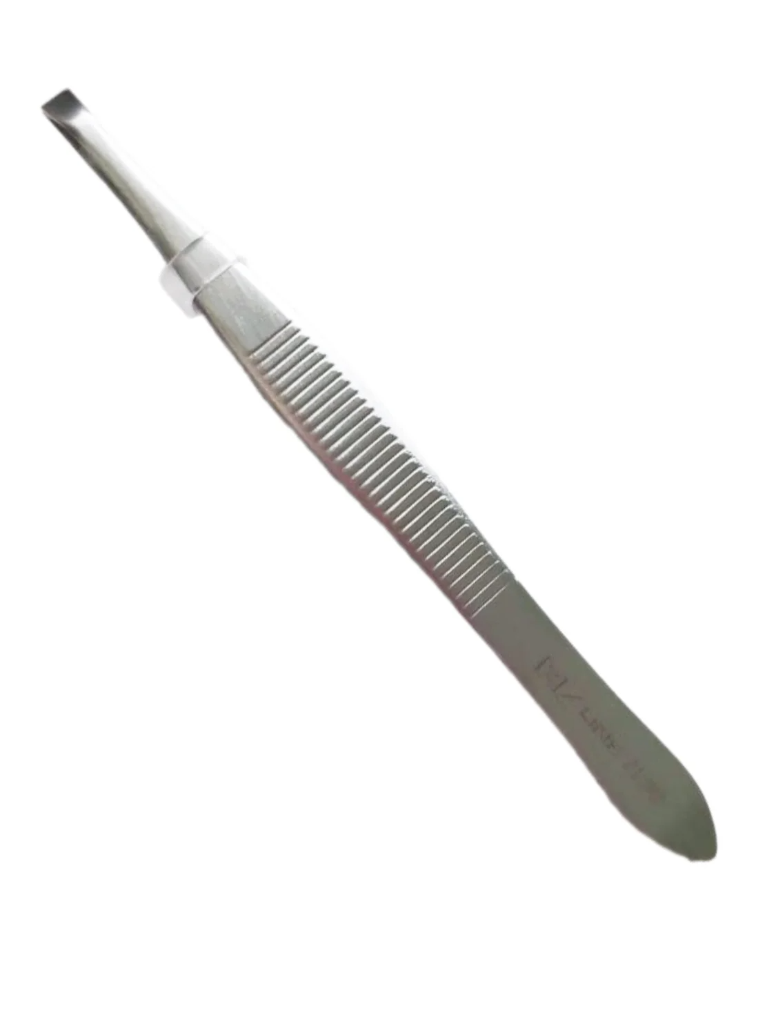Mertz Пинцет косметический для коррекции бровей скошенный A213RF, 9 см 19135