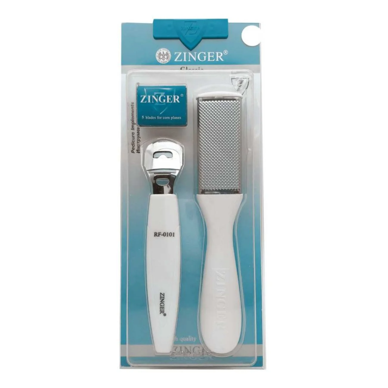 Zinger Набор педикюрных инструментов 3 предмета / Classic SIS 60 3200