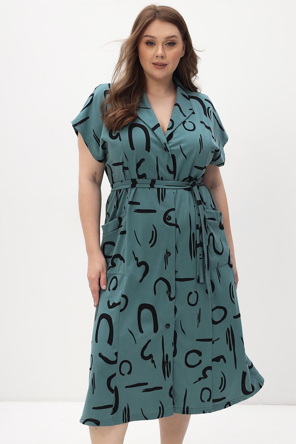 ст. цена1077руб.! Lika Dress Халат 10042Хаки