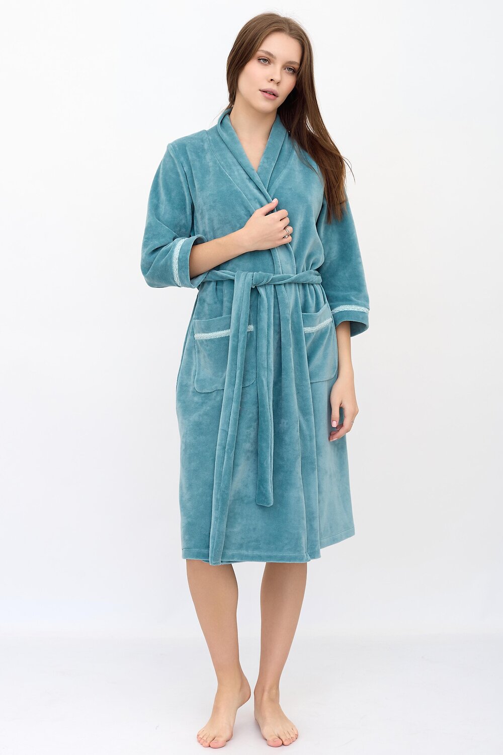 ст. цена2280руб.! Lika Dress Халат 8832Ментол