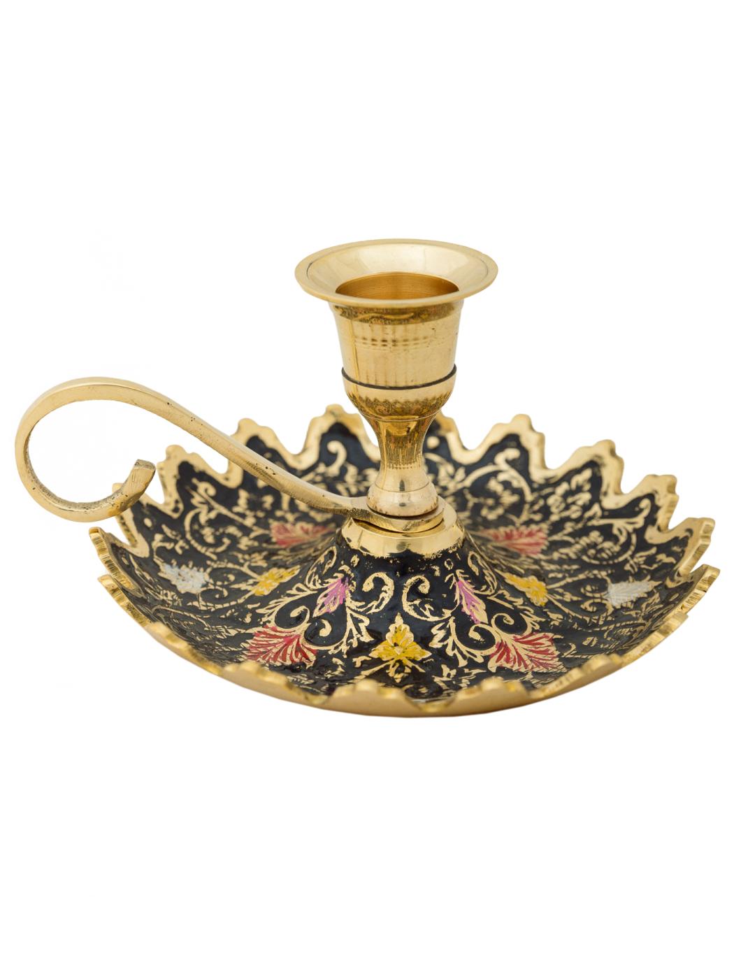 Подсвечник № Кт3275/8/2(эм. черная) 2шт/уп