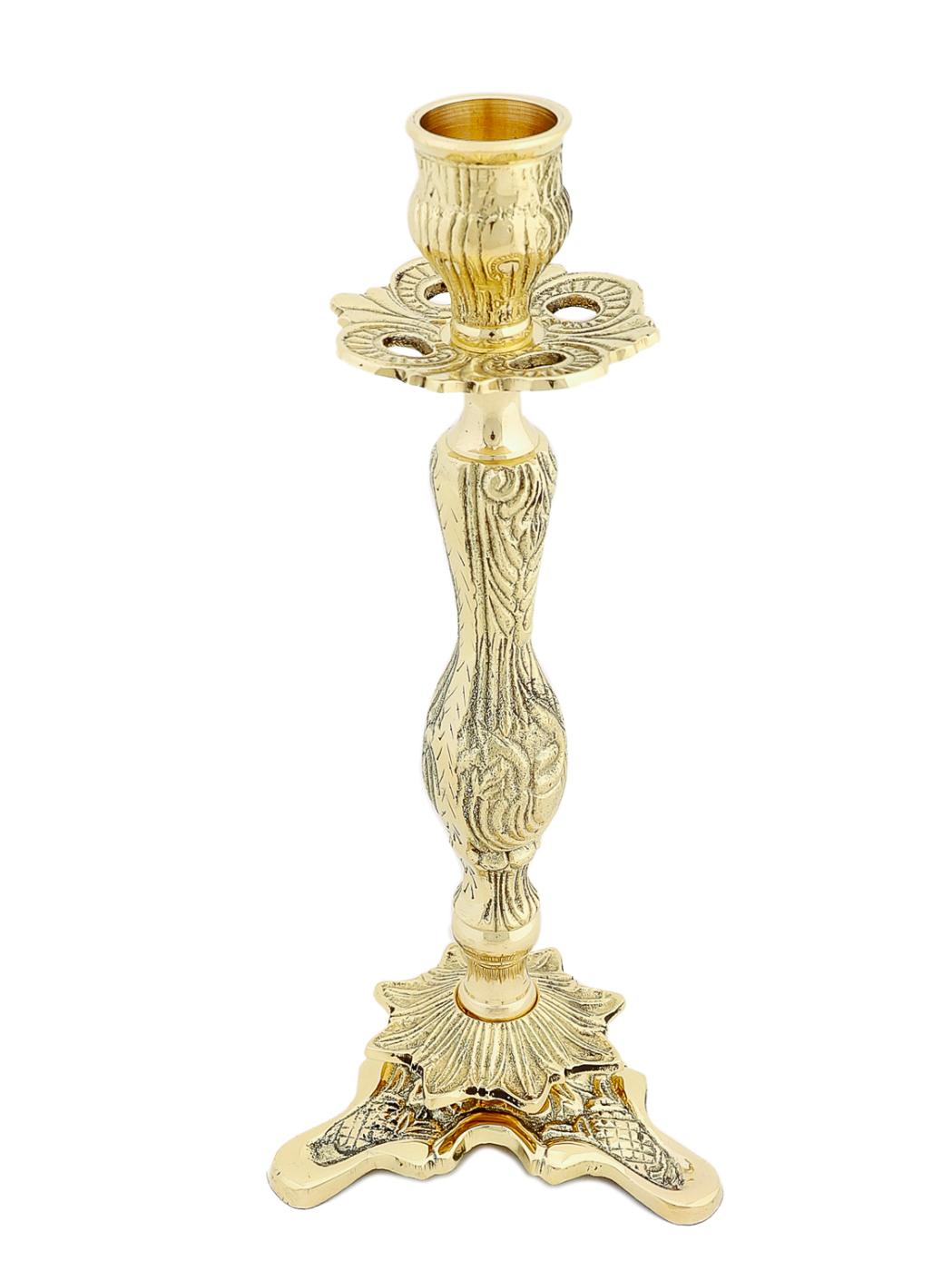 Подсвечник на 1 свечу № П50198/1 (полиш)