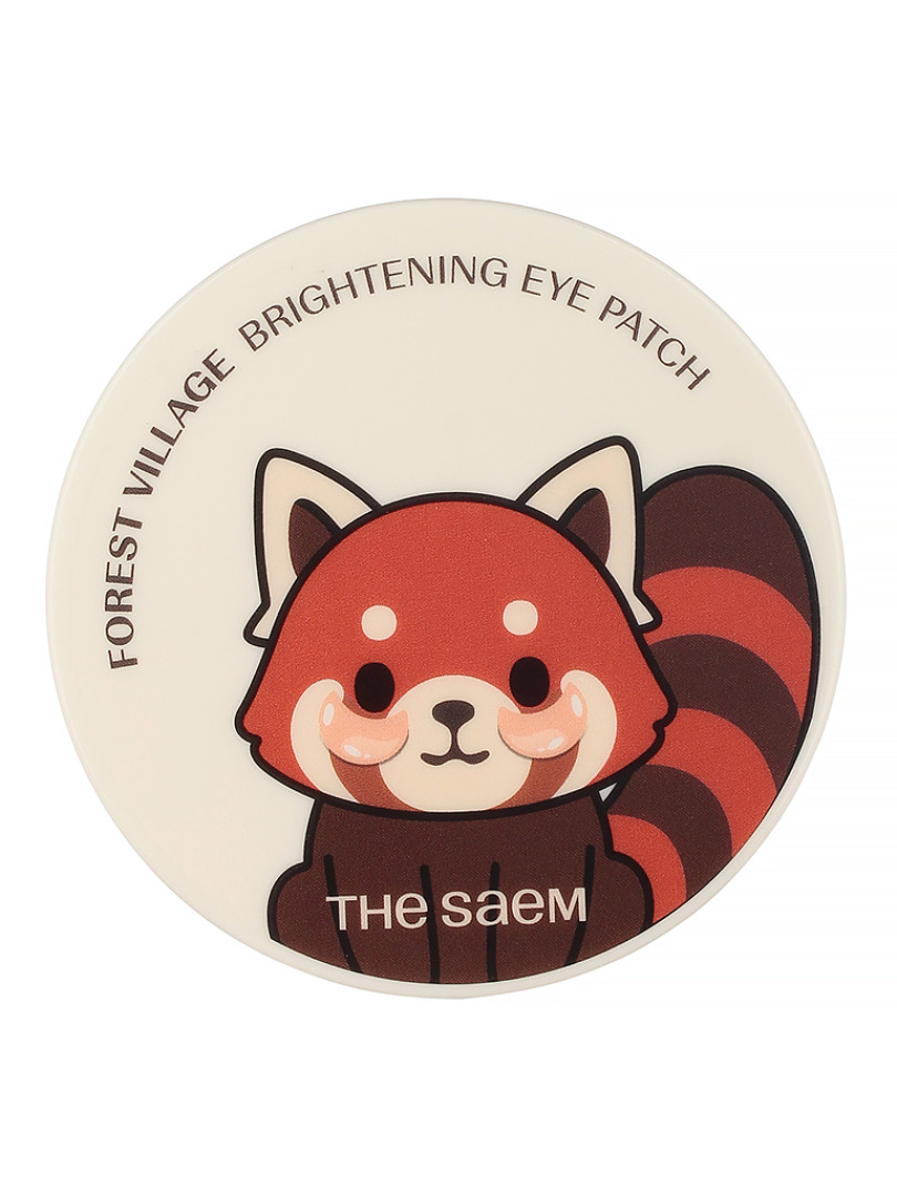 СМ Патчи для лица Forest Village Brightening Eye Patch Red Panda Edition 96g
