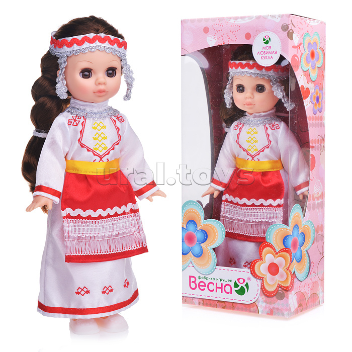 Кукла Эля в Чувашском костюме
