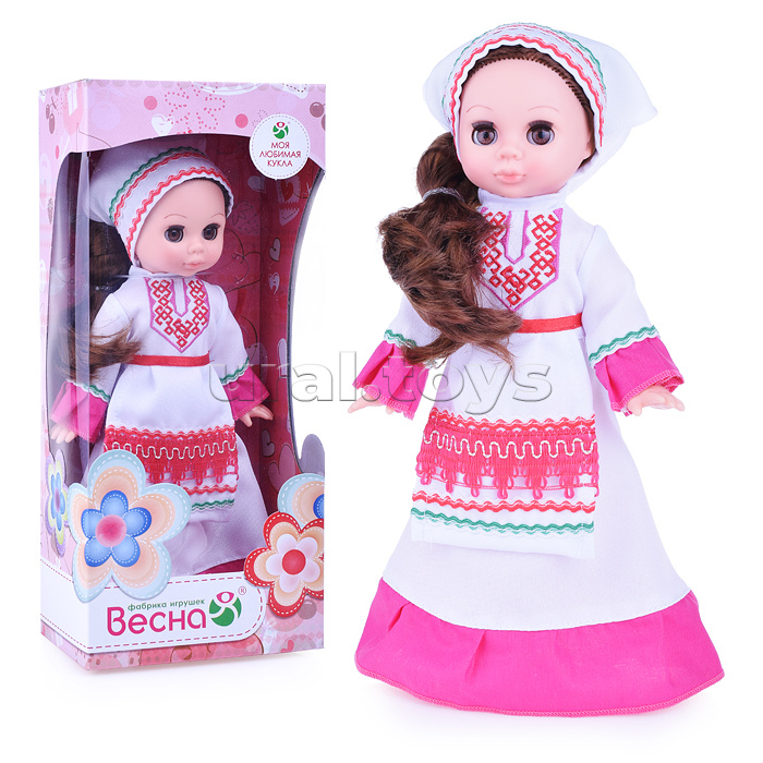Кукла Эля в Марийском костюме