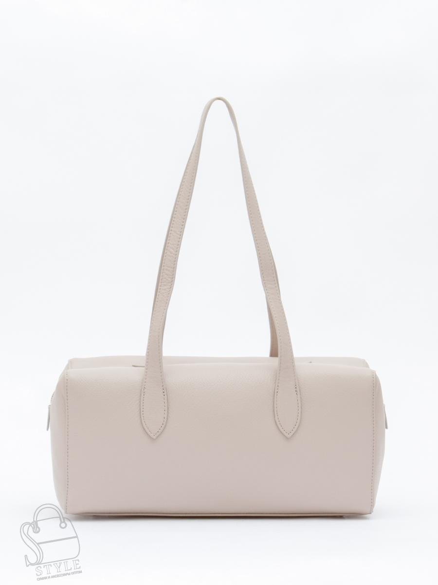 Сумка женская кожаная 6179Q beige Polina&Eiterou