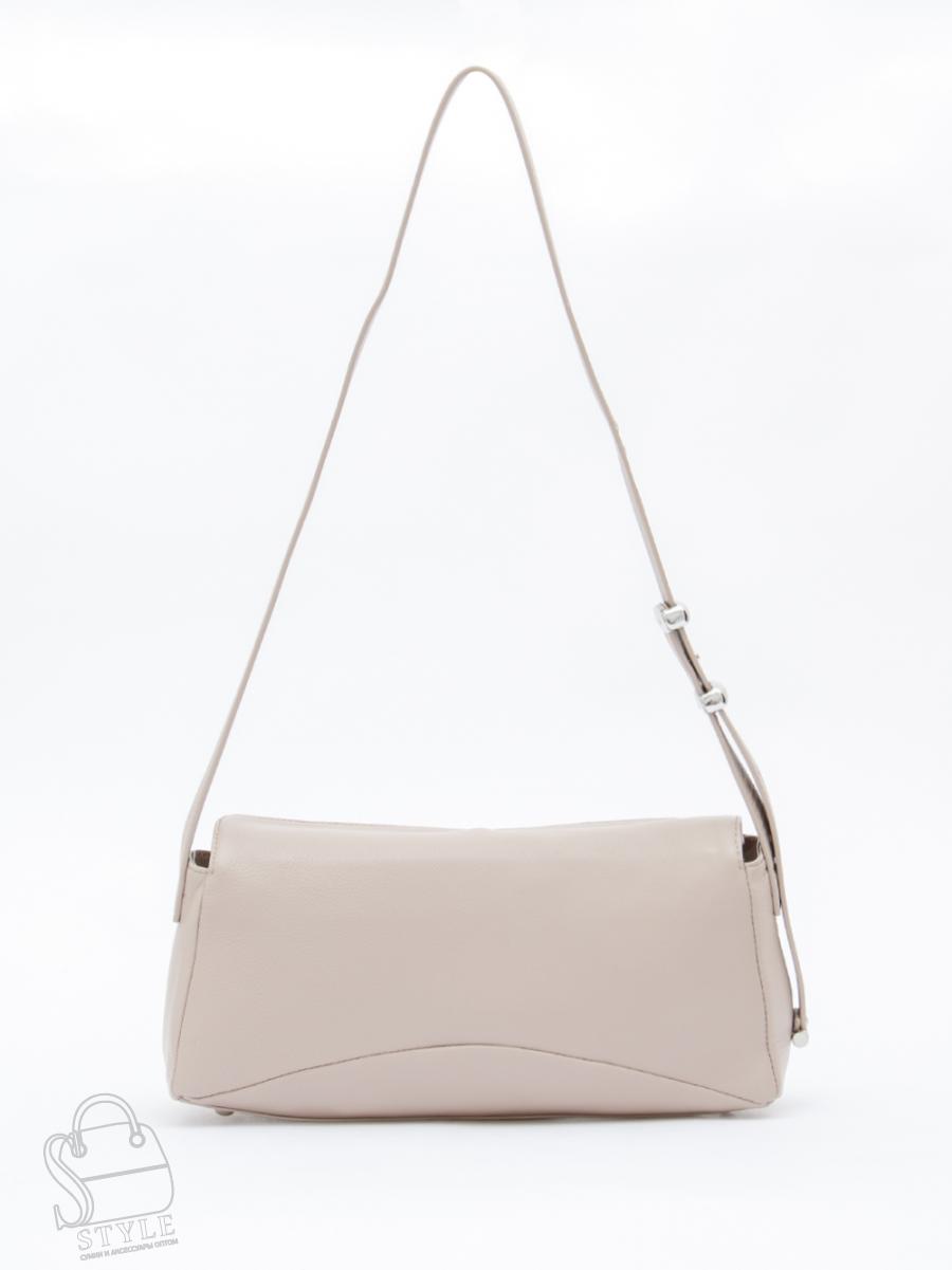 Сумка женская кожаная 1231M beige Polina&Eiterou