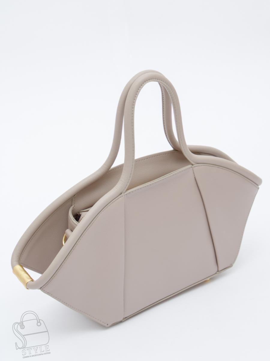 Сумка женская кожаная 2813YP beige Polina&Eiterou
