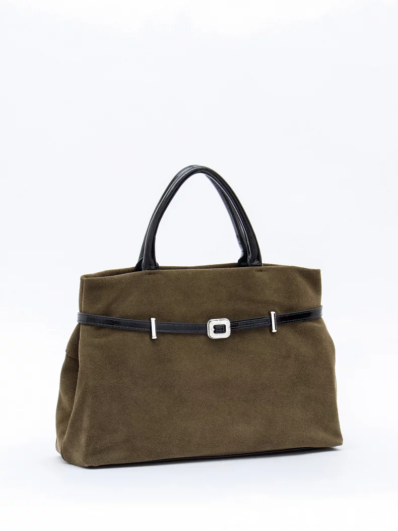 Сумка 91156SMS army green Velina Fabbiana-Safenta