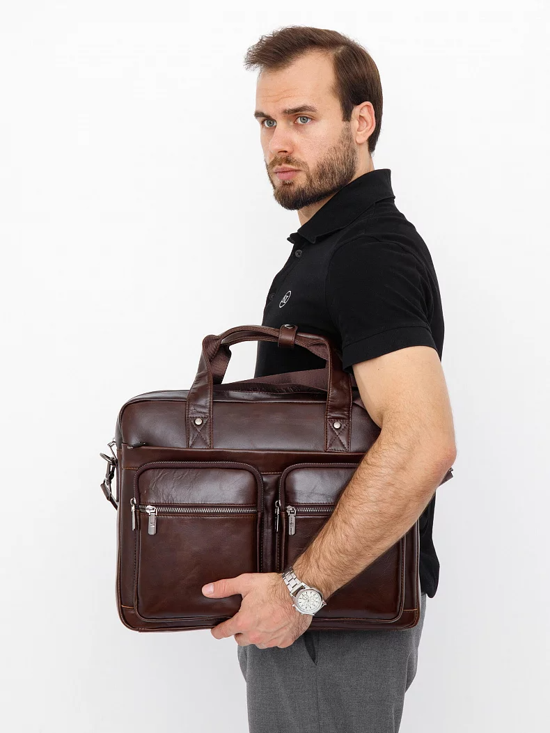 Портфель 815XXL brown Fuzhiniao
