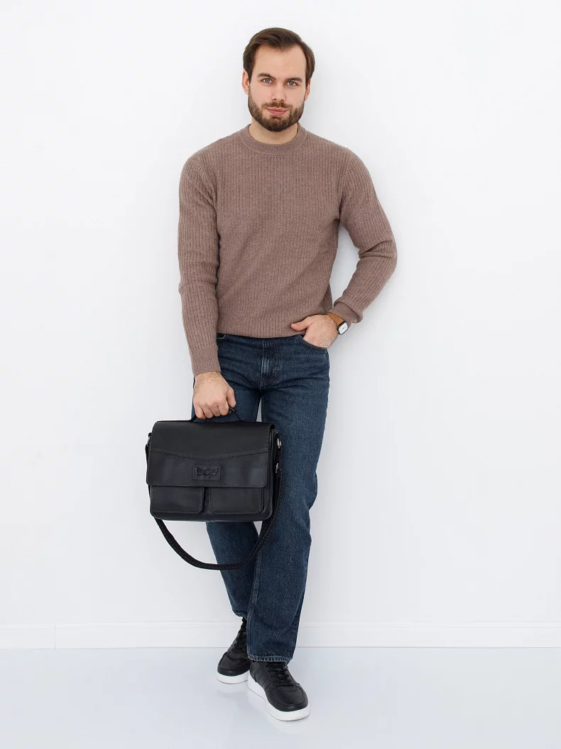 Портфель 2085-1TR black Tough Ruder