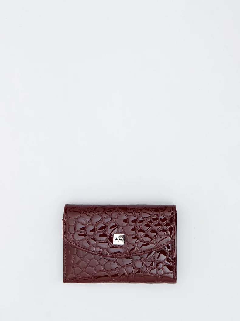Кошелек 7006-35 wine red Velina Fabbiano