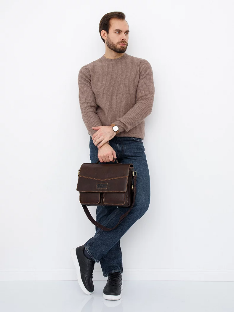 Портфель 2085TR d.brown Tough Ruder