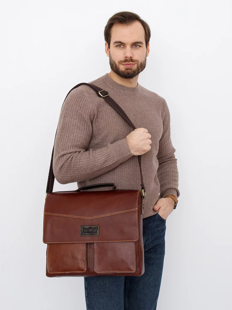 Портфель 4415TR d.brown Tough Ruder