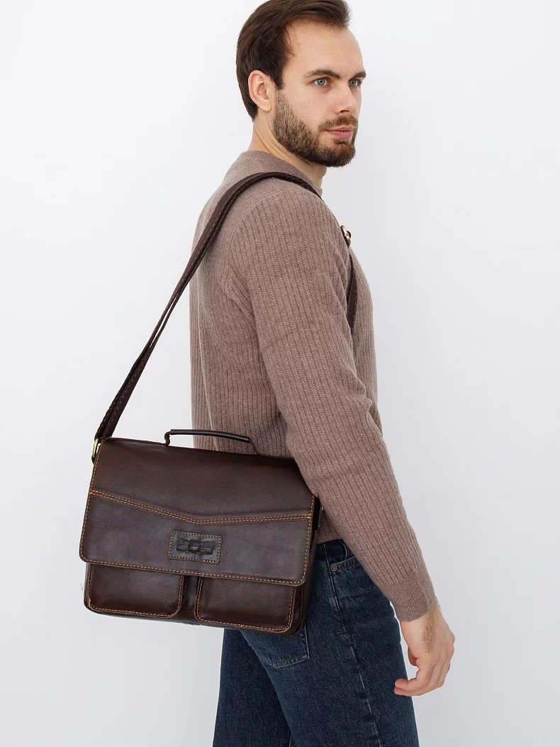 Портфель 2085TR d.brown Tough Ruder