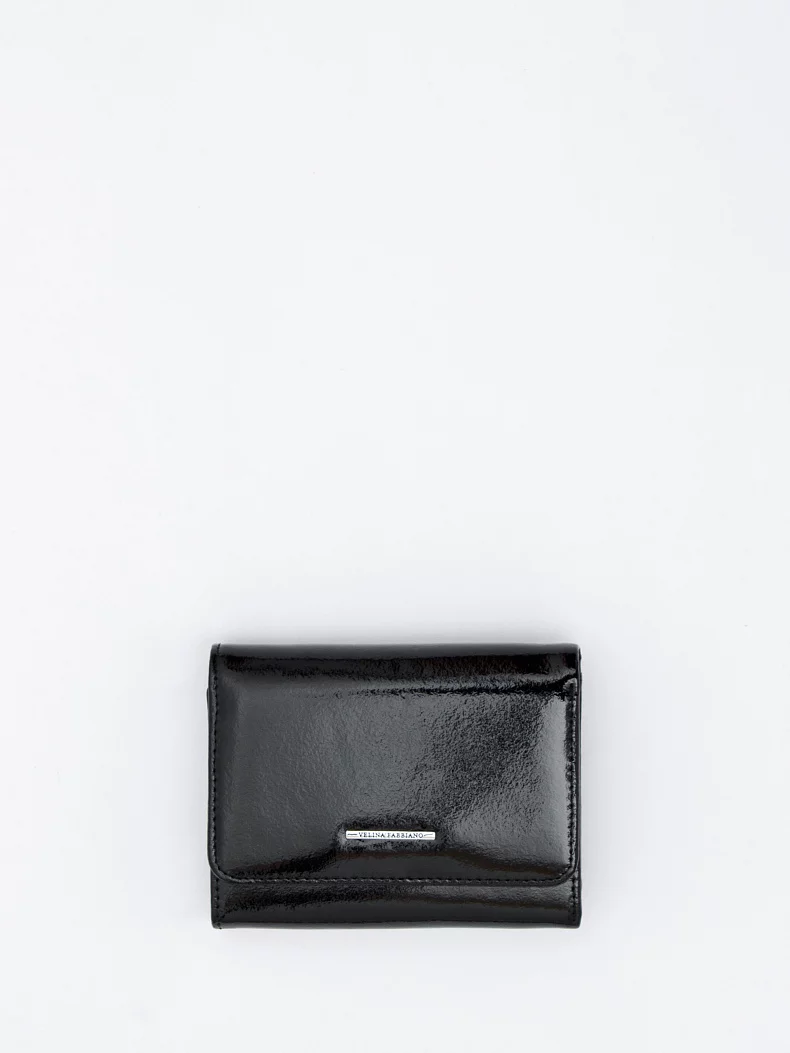 Кошелек 7012-12 black Velina-Fabbiano