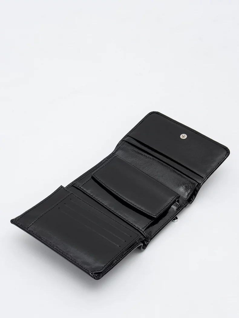 Кошелек 7012-12 black Velina-Fabbiano