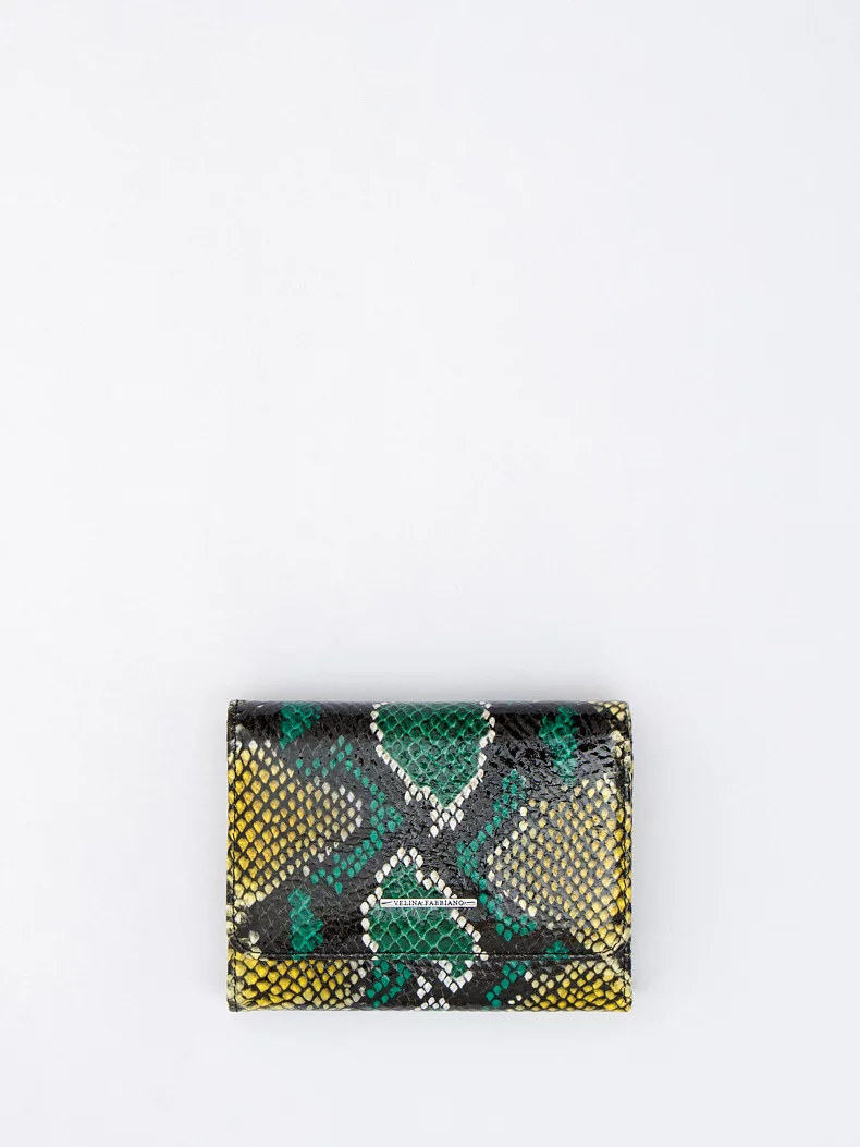 Кошелек 7012-3 green Velina-Fabbiano