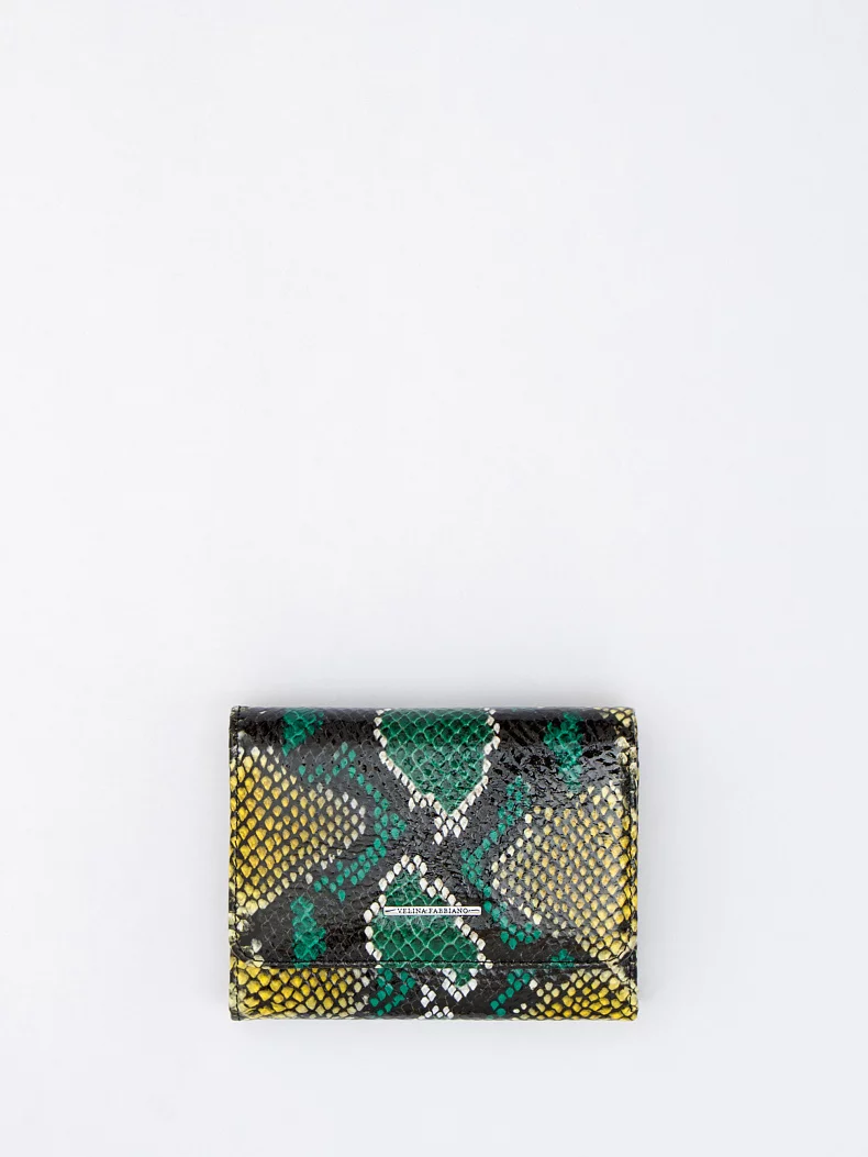 Кошелек 7012-3 green Velina-Fabbiano