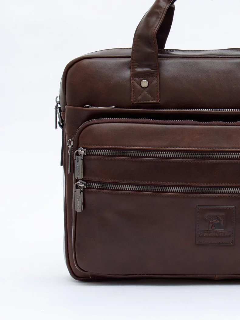 Портфель 711XL brown Fuzhiniao