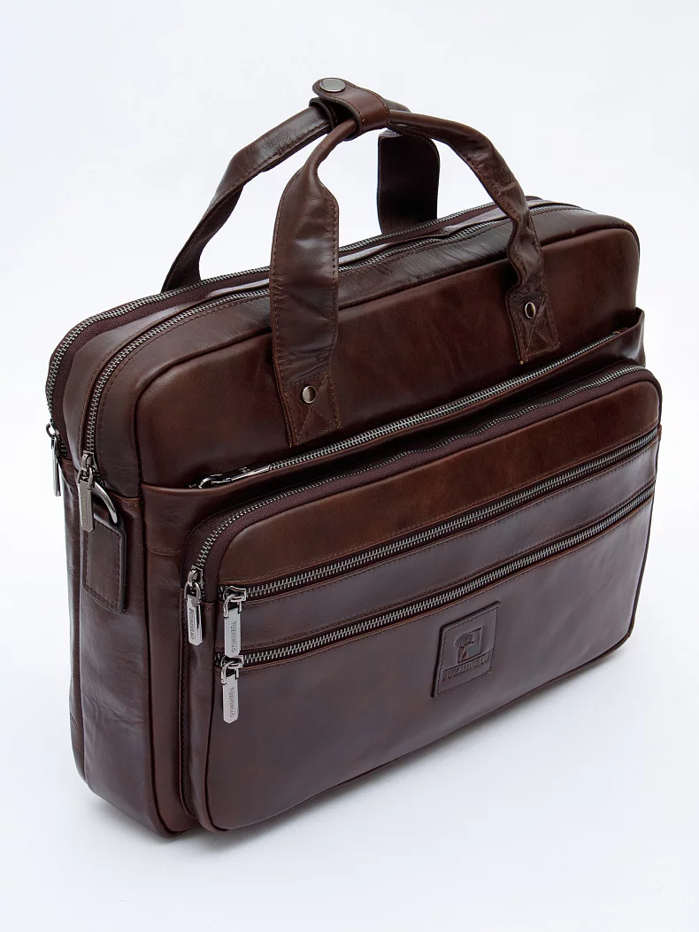 Портфель 711XL brown Fuzhiniao