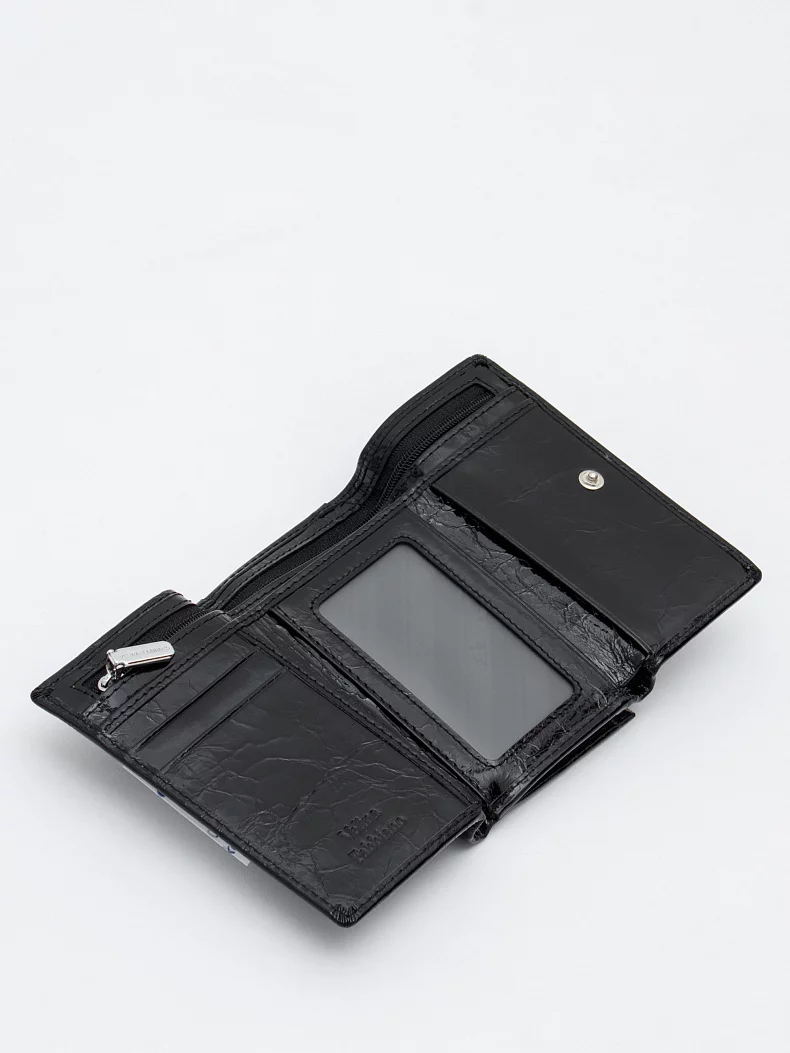 Кошелек 7018-2 black Velina Fabbiano