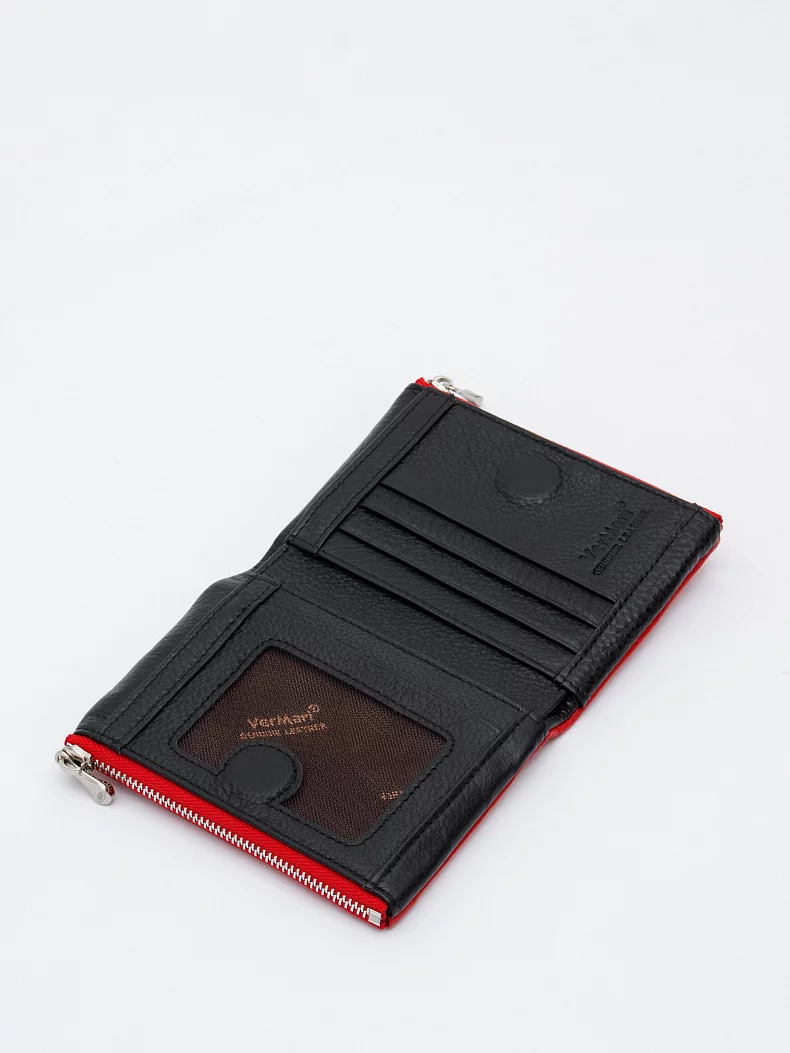 Кошелек 9949-1806A red black Vermari