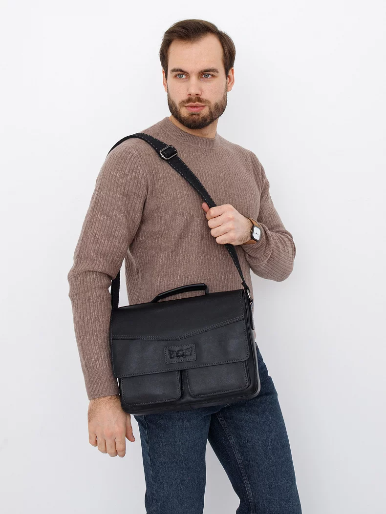 Портфель 2085-1TR black Tough Ruder