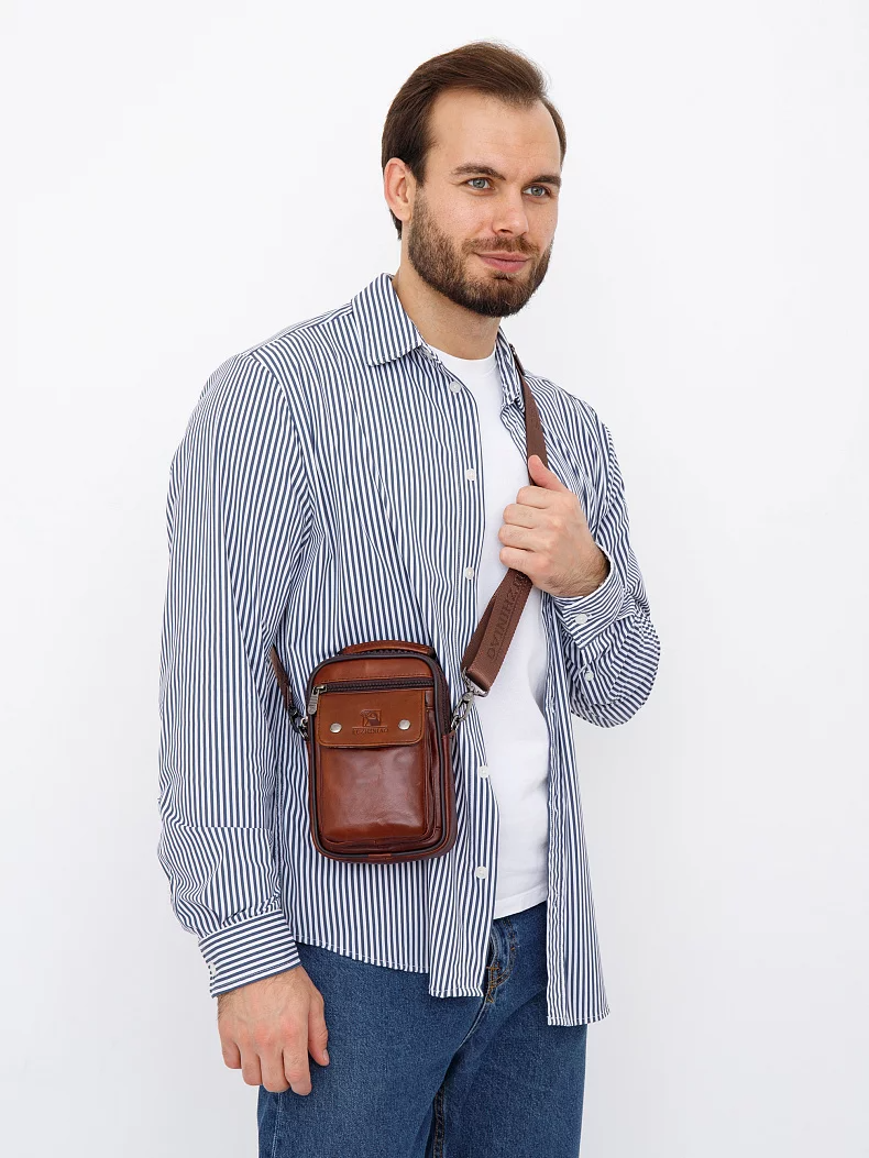 Сумка 3131 brown Fuzhiniao