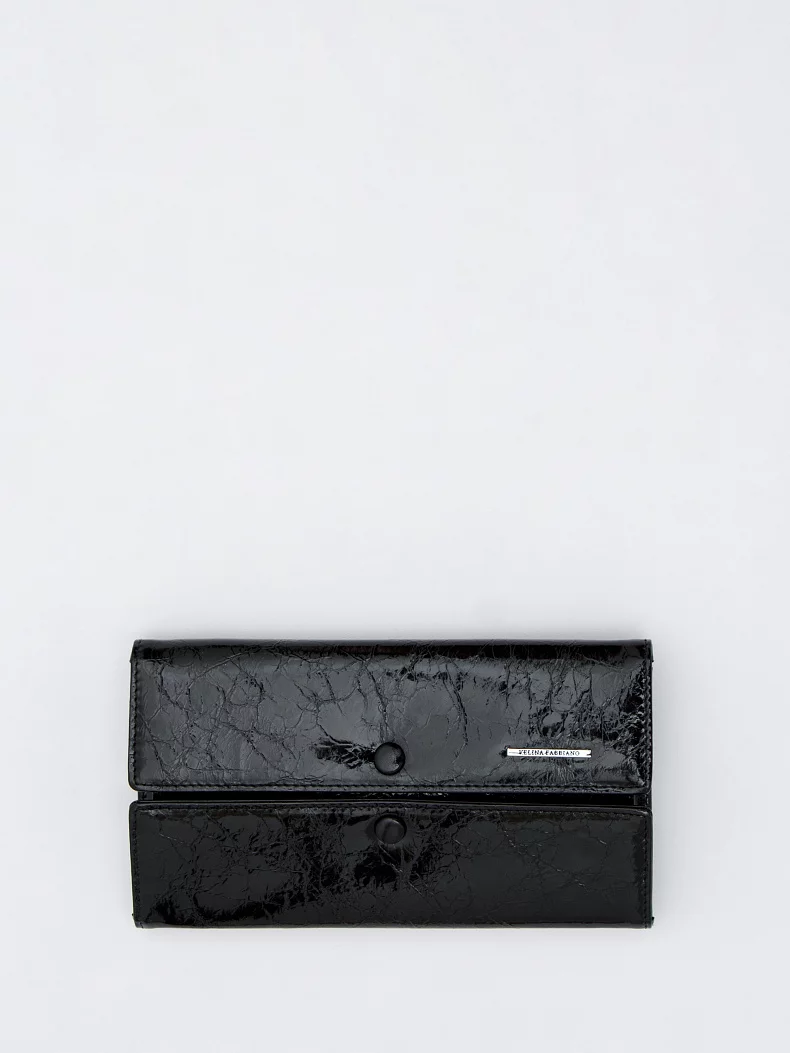 Кошелек 7023-2 black Velina Fabbiano