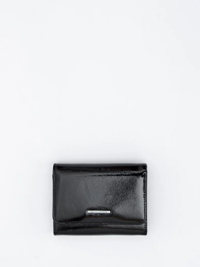 Кошелек 7012-12 black Velina-Fabbiano