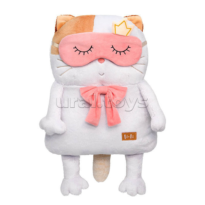 Кошка Ли-Ли-подушка в маске для сна